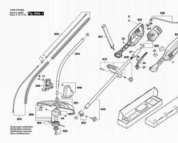 Bosch Grass Trimmer ART 37 spare parts