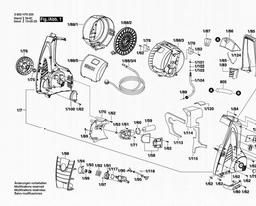 Bosch High Pressure Cleaner AQUATAK CLIC 135 spare parts