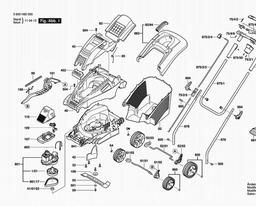 Bosch Lawnmower ROTAK 36 H spare parts