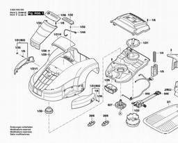 Bosch Autonomous Lawnmower Indego spare parts