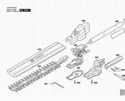 Bosch Grass Trimmer AMW 10 HS spare parts