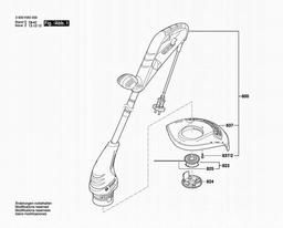 Bosch Lawn Edge Trimmer ART 2300 spare parts