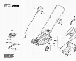 Bosch Mower ARM 32 spare parts