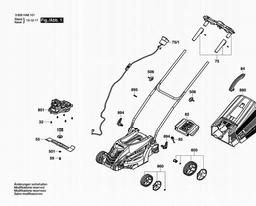 Bosch Lawnmower ARM 33 spare parts