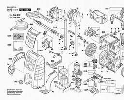 Bosch High Pressure Cleaner AQT 42-13 spare parts