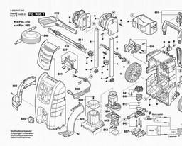 Bosch High Pressure Cleaner AQT 42-13 spare parts