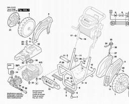 Bosch High Pressure Cleaner GHP 8-15 XD spare parts