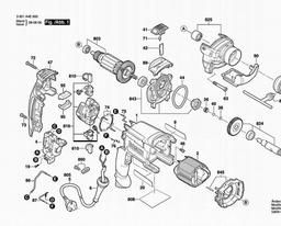 Bosch Percussion Drill GSB 16 RE spare parts