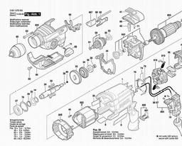 Bosch Percussion Drill GSB 780-2 RE spare parts