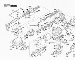 Bosch Diamond Drilling Machine GDB 350 WE spare parts