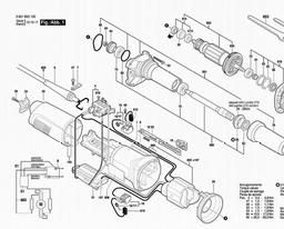 Bosch Straight Grinders GGS 8 CE spare parts
