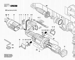 Bosch Multipurpose  Tool GOP 2000 CE spare parts