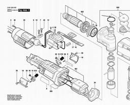 Bosch Multipurpose  Tool GMF 300 SCE spare parts