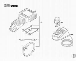Bosch Endoscope GOS 10,8 V-LI spare parts