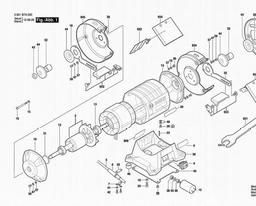 Bosch Bench Grinder GBG 6 spare parts