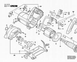 Bosch Marble Saw GDM 13-34 spare parts