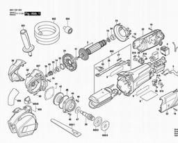 Bosch GCT-115 spare parts