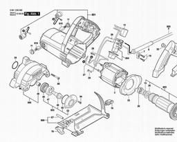 Bosch Marble Saw TDM 1200 spare parts