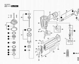 Bosch Nailer FNS138-23 spare parts