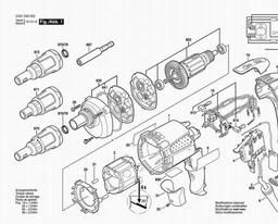 Bosch Drill Screwdriver BSD-S-1 spare parts