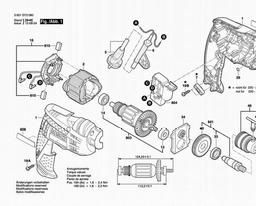 Bosch Drill GBM 10 spare parts