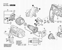 Bosch Drill GBM 10 spare parts
