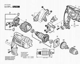 Bosch Drill GBM 10 RE spare parts