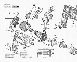 Bosch Drill 1006VSR spare parts