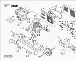 Bosch CGT 8-65 W spare parts