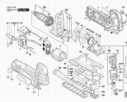 Bosch Jig Saw GST 150 CE spare parts