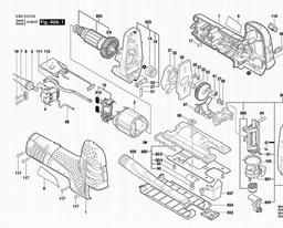 Bosch Jig Saw JS470EB spare parts
