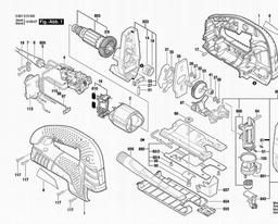 Bosch Jig Saw GST 150 BCE spare parts