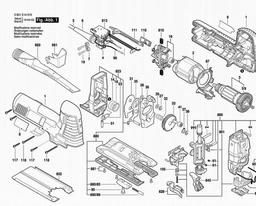 Bosch Jig Saw JS572EB spare parts