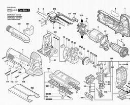 Bosch Jig Saw JS572EB spare parts