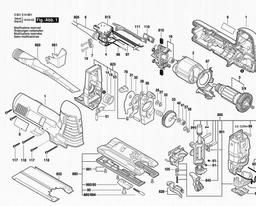Bosch Pendulum Jigsaw BJS SHO 160 spare parts