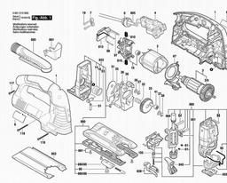 Bosch Jig Saw BJS TH140 spare parts