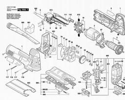 Bosch Orbital Jigsaw GST 160 CE spare parts