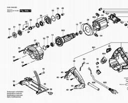 Bosch Marble Cutting Saw GDC 12-34 D spare parts