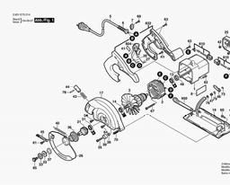 Bosch GKS 7 1/4" spare parts