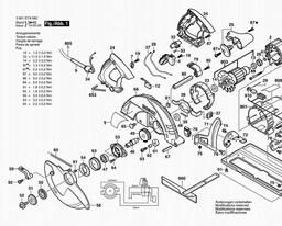 Bosch Circular Saw GKS 235 spare parts