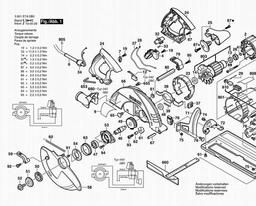 Bosch Circular Saw GKS 235 spare parts