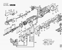 Bosch Jig Saw GST 80 PB spare parts