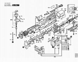 Bosch Jig Saw GST 85 PE spare parts