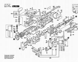 Bosch Jig Saw GST 85 PB spare parts