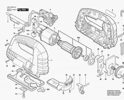 Bosch Jig Saw JS260 spare parts