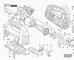 Bosch Jig Saw TST 8000 E spare parts