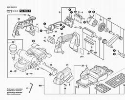 Bosch Portable Planer PLH181 spare parts