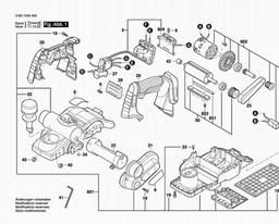 Bosch Portable Planer GHO 14,4 V-LI spare parts