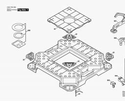 Bosch Table GTD 1 spare parts