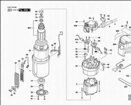 Bosch Router GOF 1600 CE spare parts